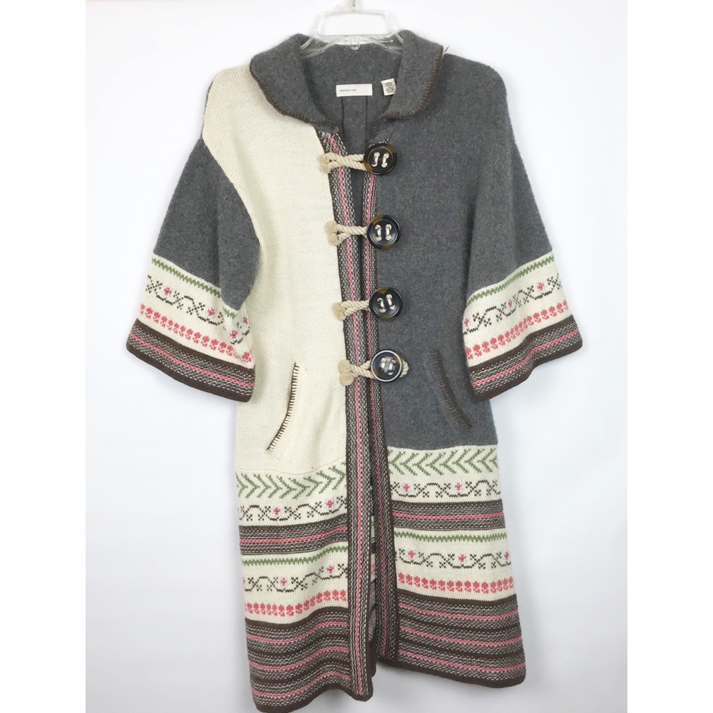 Anthropologie Sleeping on Snow alpaca wool sweater